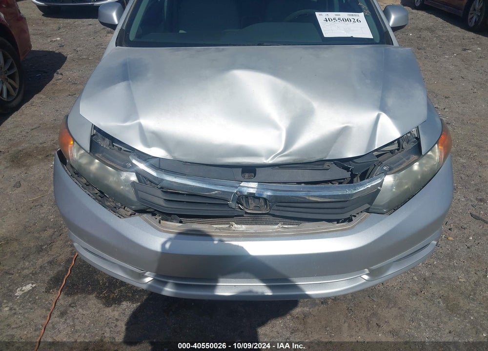 2012 HONDA CIVIC EX VIN: 2HGFB2F86CH319188
