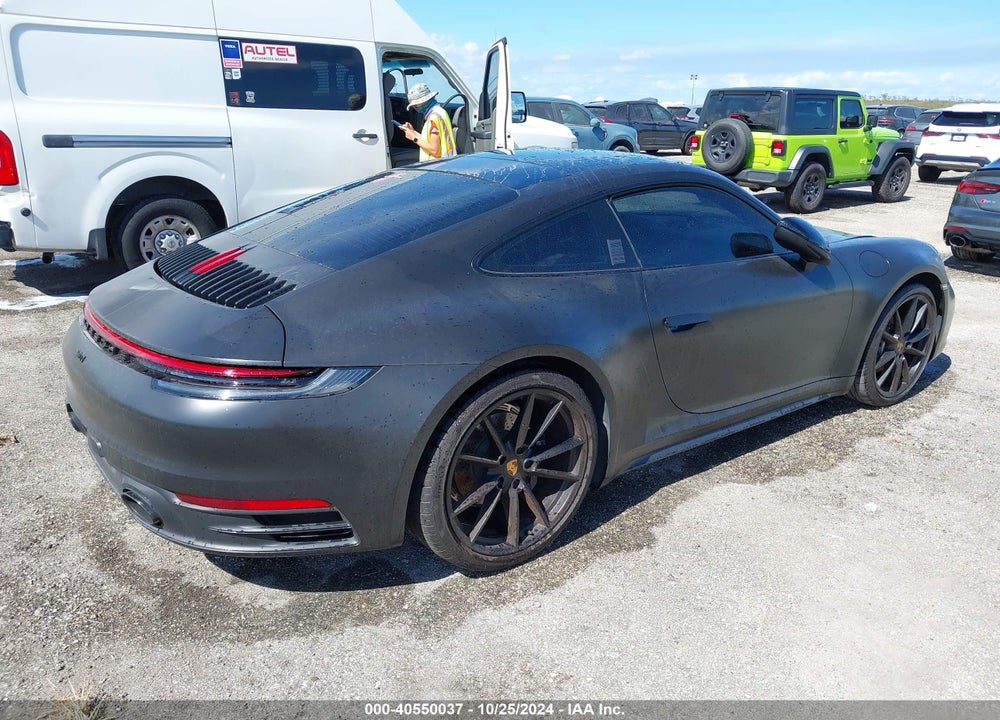 2021 PORSCHE 911 CARRERA VIN: WP0AA2A94MS205437