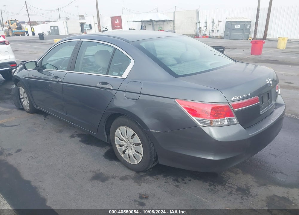2012 HONDA ACCORD 2.4 LX VIN: 1HGCP2F37CA170488