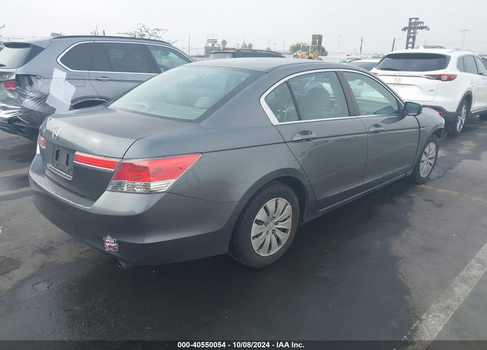 2012 HONDA ACCORD 2.4 LX VIN: 1HGCP2F37CA170488