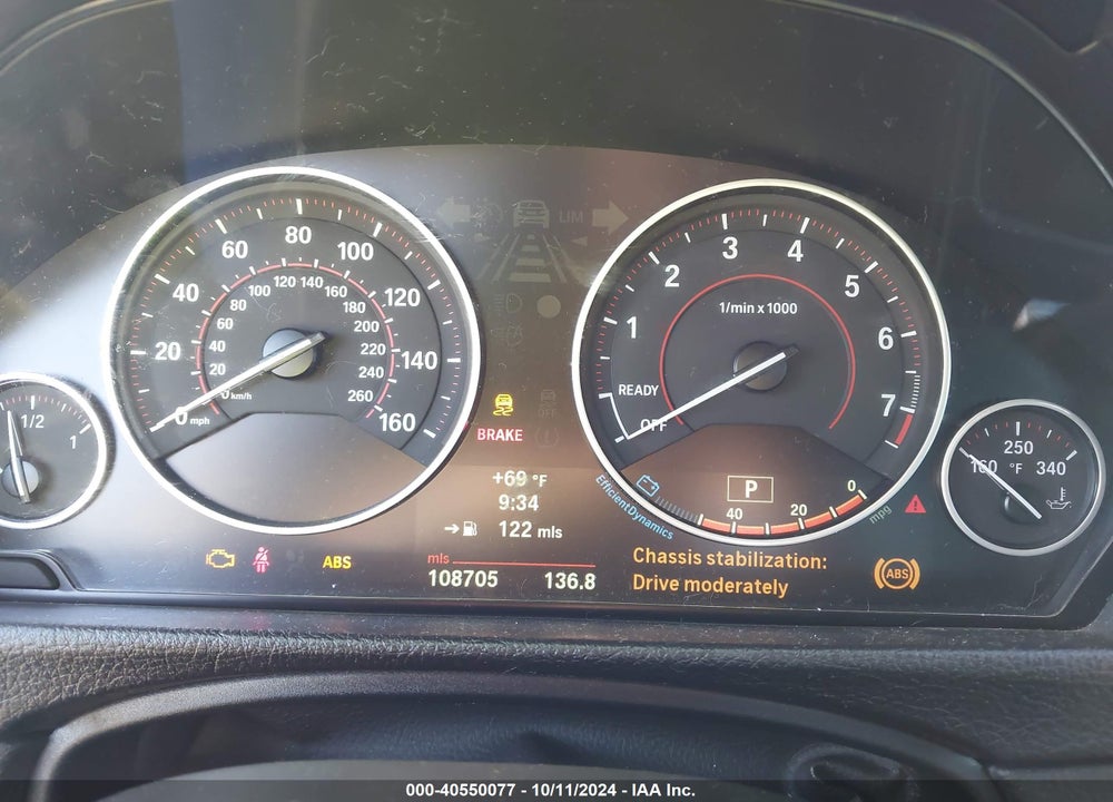 2012 BMW 335I VIN: WBA3A9C53CFX59679