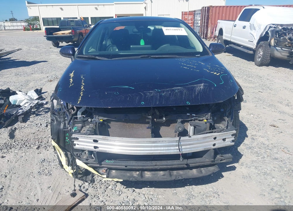 2022 TOYOTA COROLLA LE VIN: 5YFEPMAE6NP389789