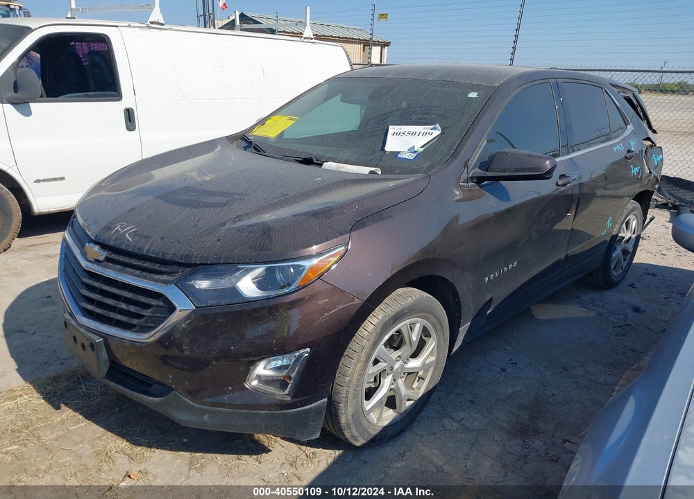 2020 CHEVROLET EQUINOX FWD LT 1.5L TURBO VIN: 2GNAXKEV7L6214406