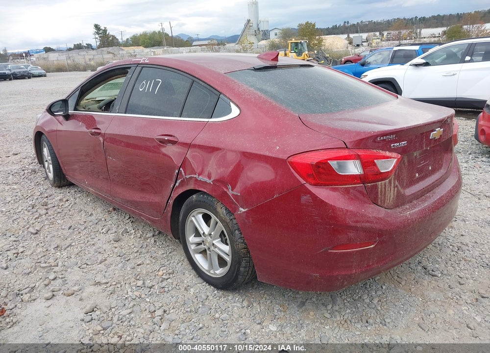 2017 CHEVROLET CRUZE LT AUTO VIN: 1G1BE5SM0H7184178