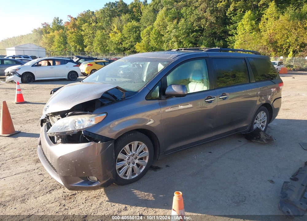 2011 TOYOTA SIENNA LIMITED V6 VIN: 5TDYK3DC4BS165214