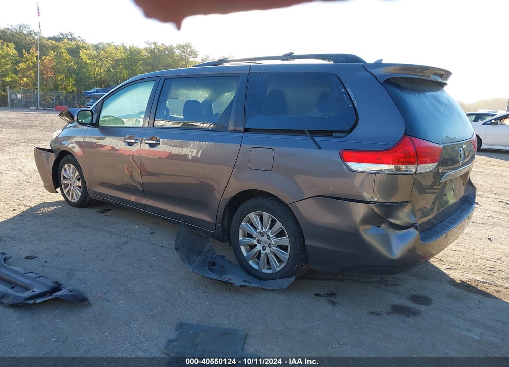 2011 TOYOTA SIENNA LIMITED V6 VIN: 5TDYK3DC4BS165214