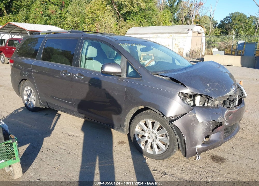2011 TOYOTA SIENNA LIMITED V6 VIN: 5TDYK3DC4BS165214