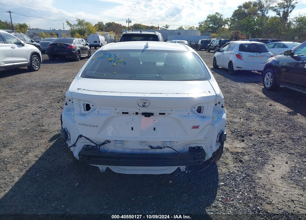 2024 TOYOTA COROLLA SE VIN: 5YFP4MCE4RP202912