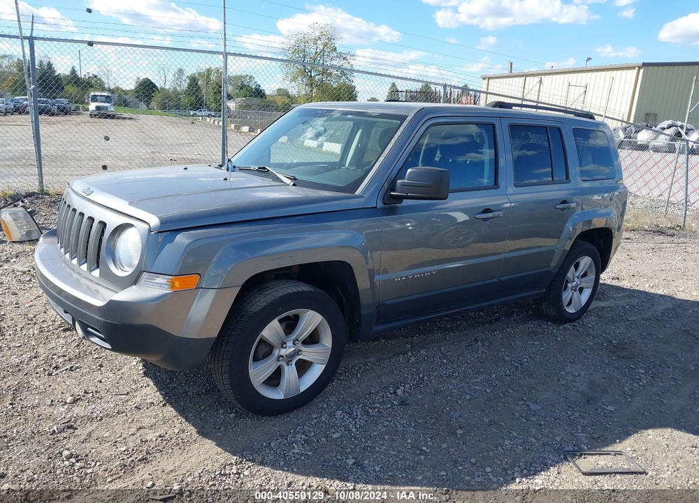 2012 JEEP PATRIOT LATITUDE VIN: 1C4NJRFB7CD633866