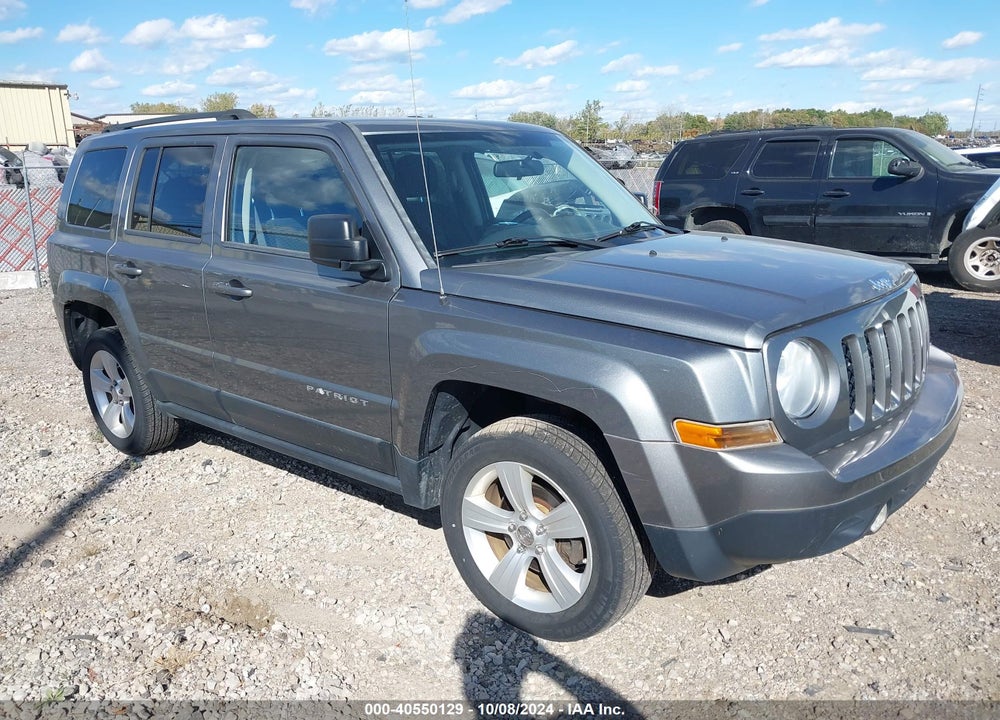 2012 JEEP PATRIOT LATITUDE VIN: 1C4NJRFB7CD633866