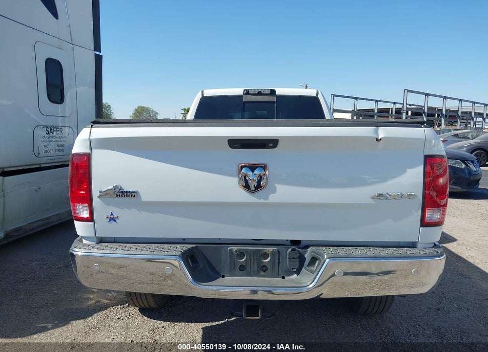2017 RAM 3500 BIG HORN  4X4 8' BOX VIN: 3C63R3HL2HG673261