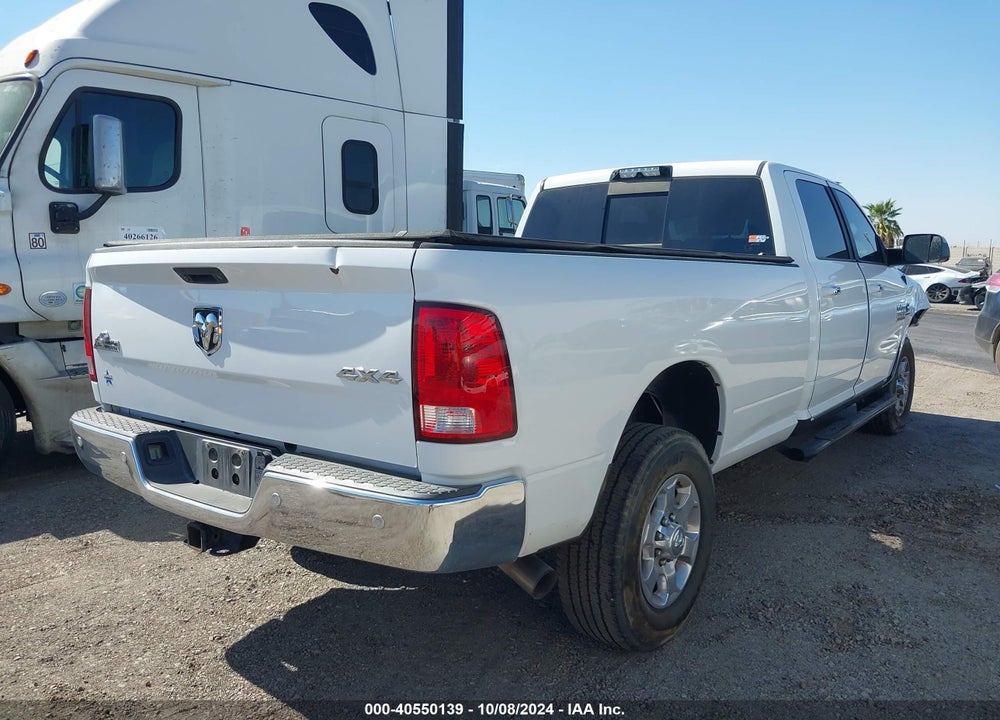 2017 RAM 3500 BIG HORN  4X4 8' BOX VIN: 3C63R3HL2HG673261