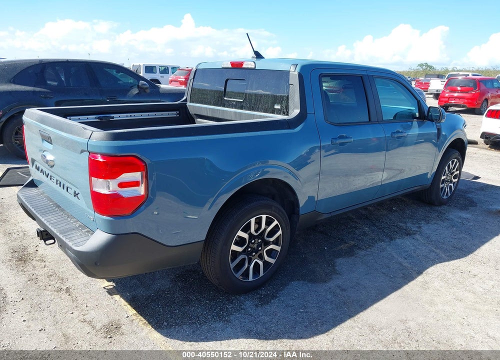 2022 FORD MAVERICK LARIAT VIN: 3FTTW8F93NRA63536