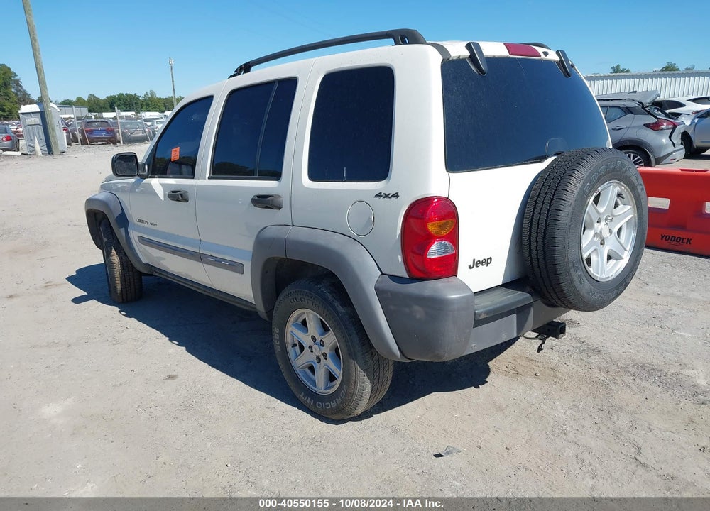 2002 JEEP LIBERTY SPORT VIN: 1J4GL48K82W120481