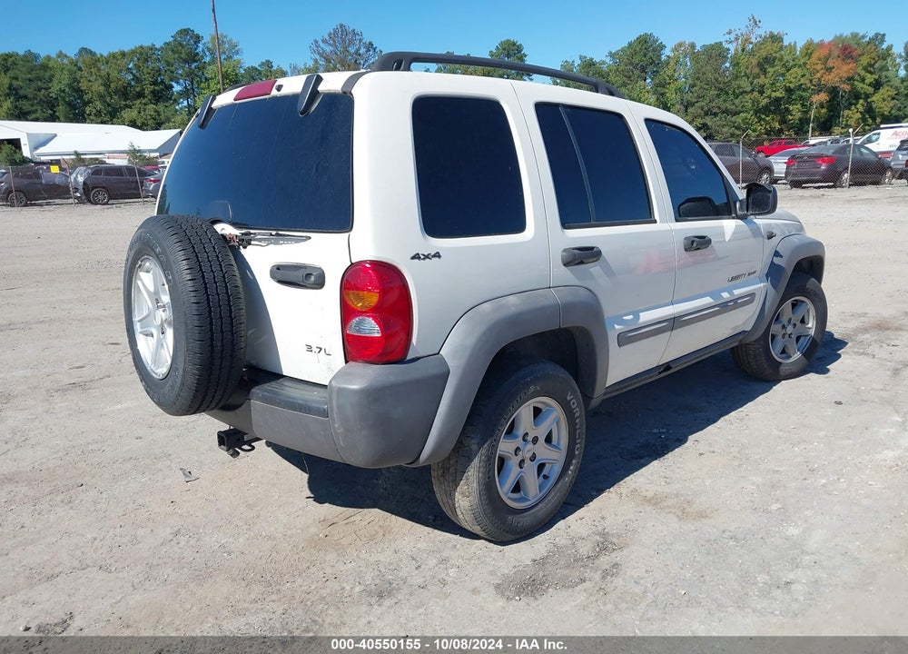 2002 JEEP LIBERTY SPORT VIN: 1J4GL48K82W120481