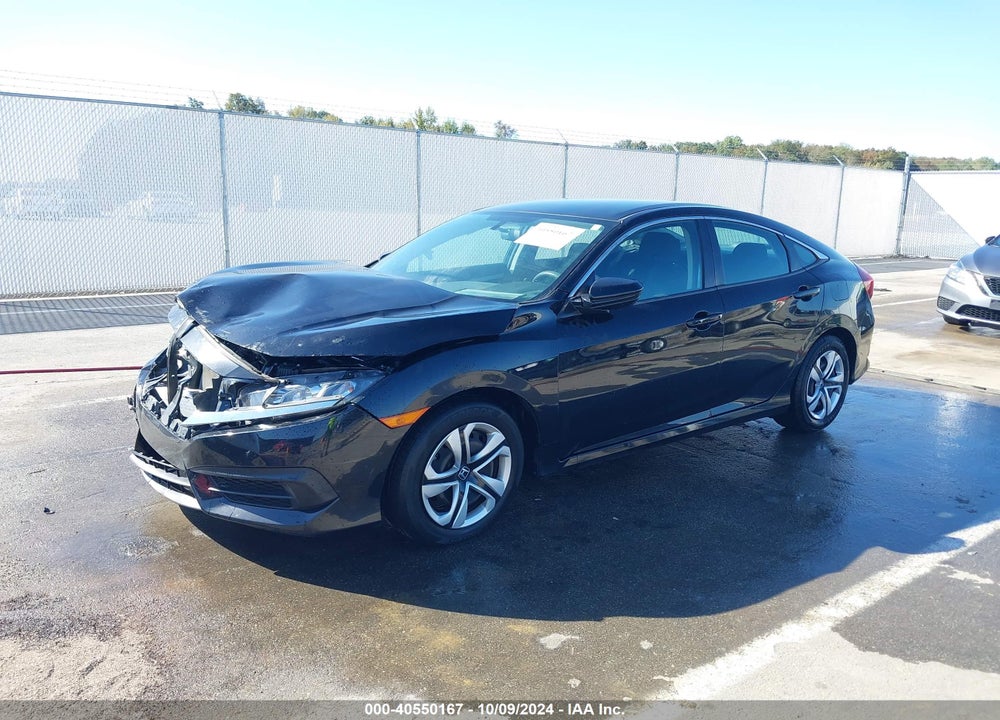 2018 HONDA CIVIC LX VIN: 19XFC2F57JE019170