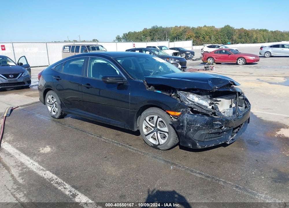 2018 HONDA CIVIC LX VIN: 19XFC2F57JE019170