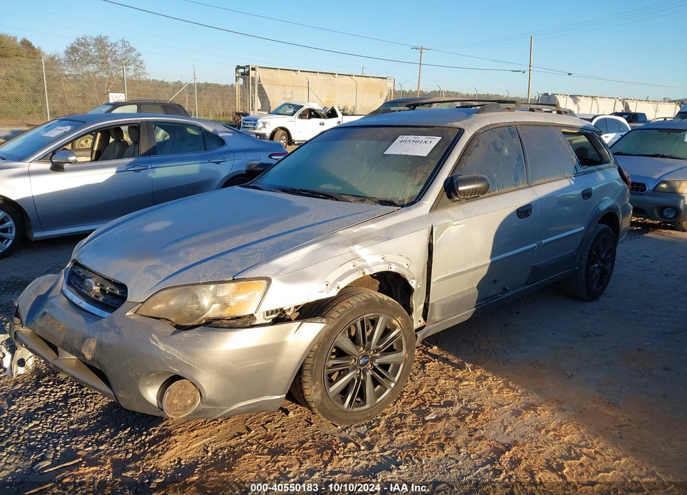 2007 SUBARU OUTBACK 2.5I BASIC VIN: 4S4BP61C477318782