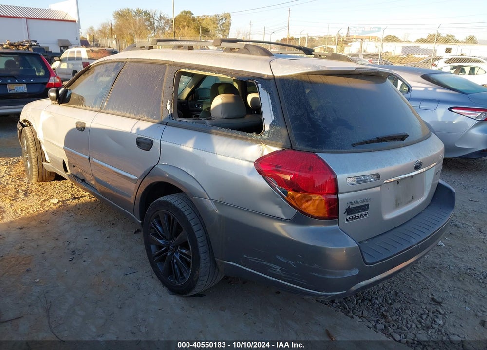 2007 SUBARU OUTBACK 2.5I BASIC VIN: 4S4BP61C477318782