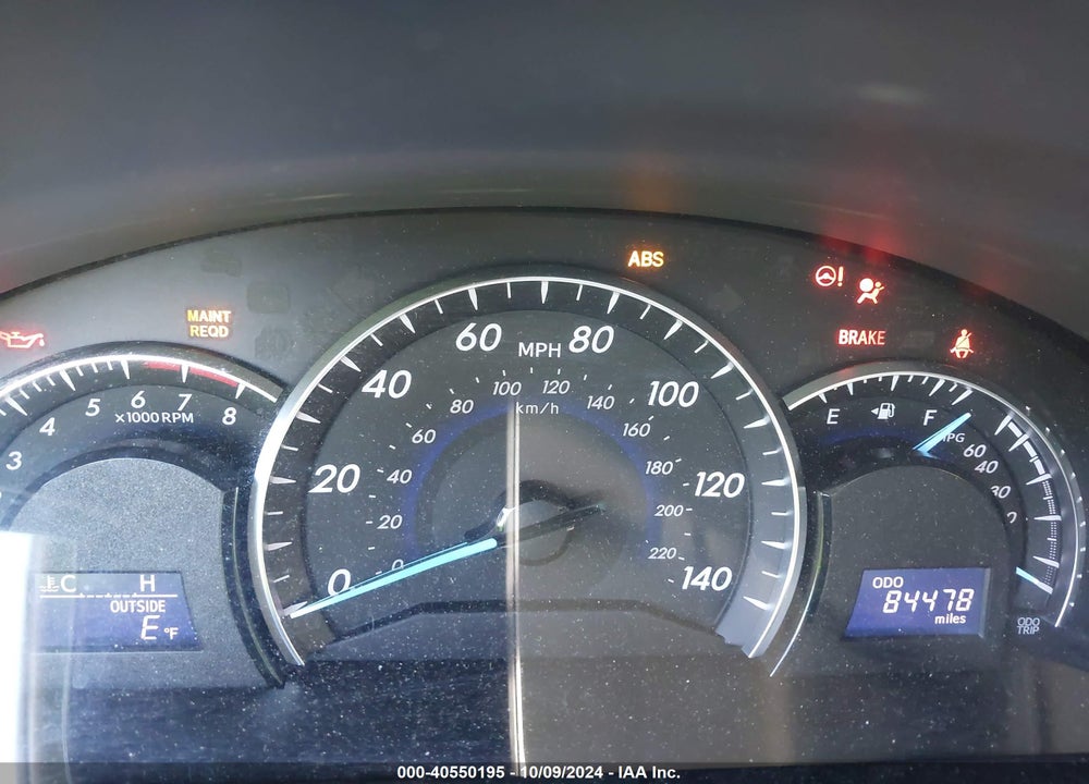 2012 TOYOTA CAMRY XLE VIN: 4T4BF1FK1CR263750