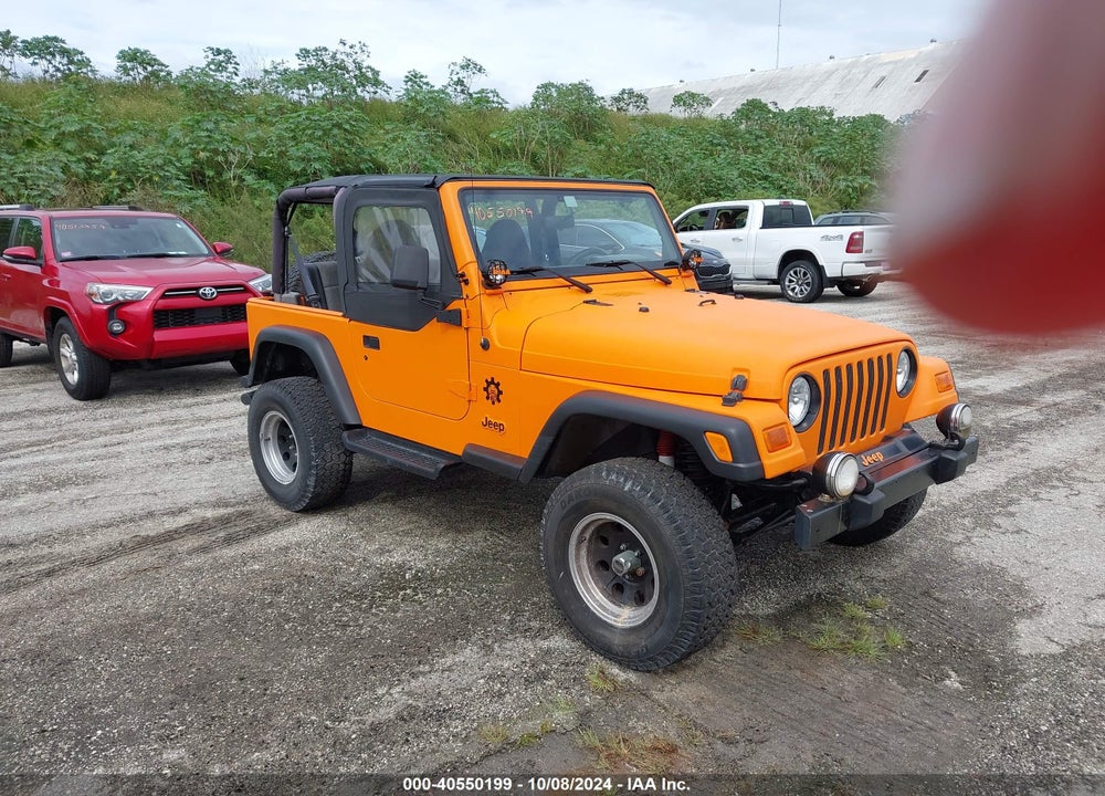 2000 ANGLER JEEP WR SPORT VIN: 1J4FA49S3YP786585