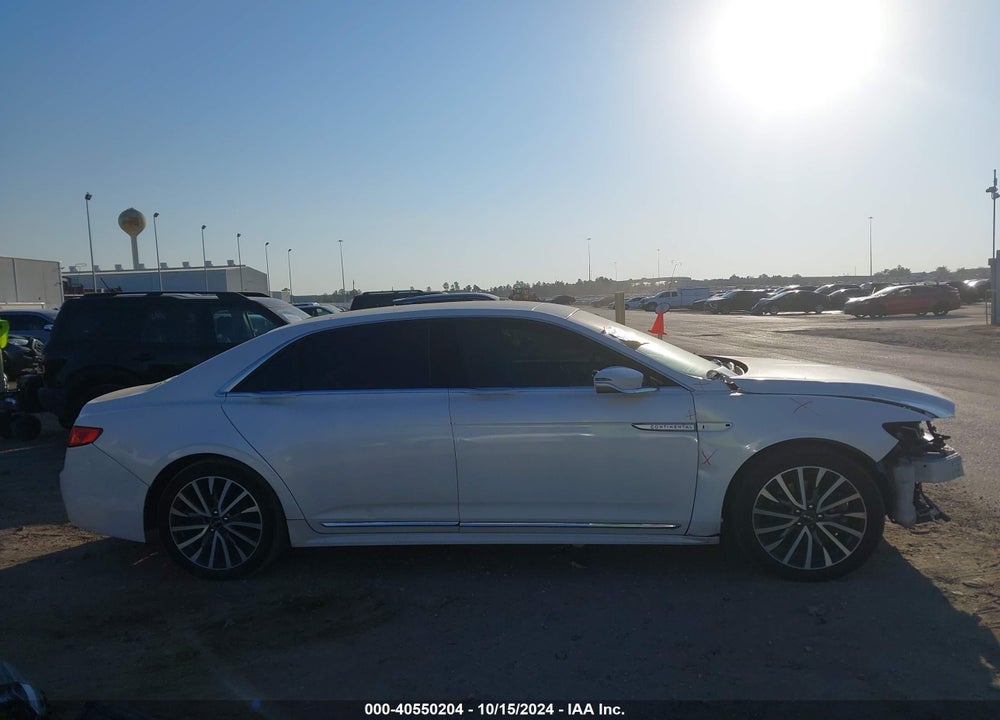 2017 LINCOLN CONTINENTAL SELECT VIN: 1LN6L9SK3H5609677