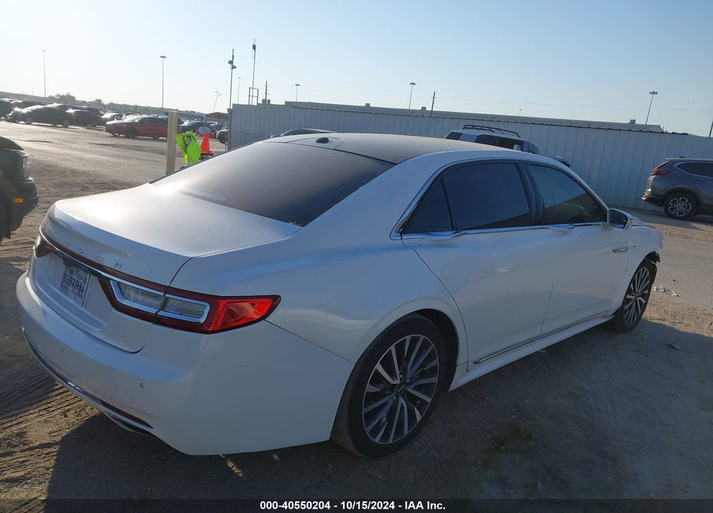 2017 LINCOLN CONTINENTAL SELECT VIN: 1LN6L9SK3H5609677