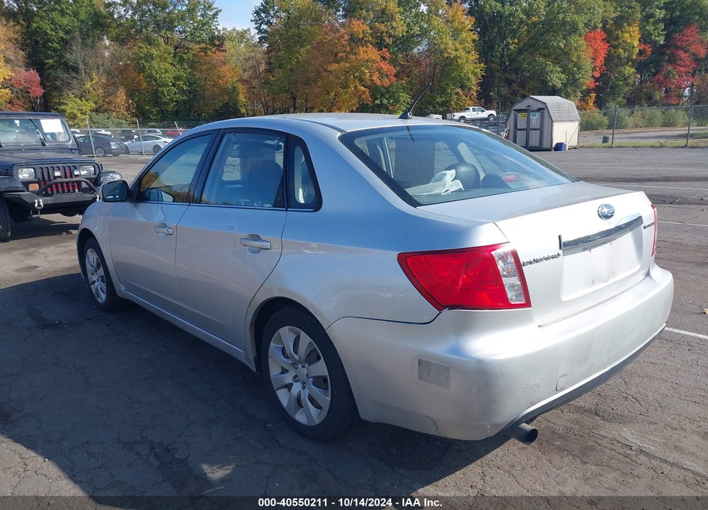 2009 SUBARU IMPREZA 2.5I VIN: JF1GE61609H503800