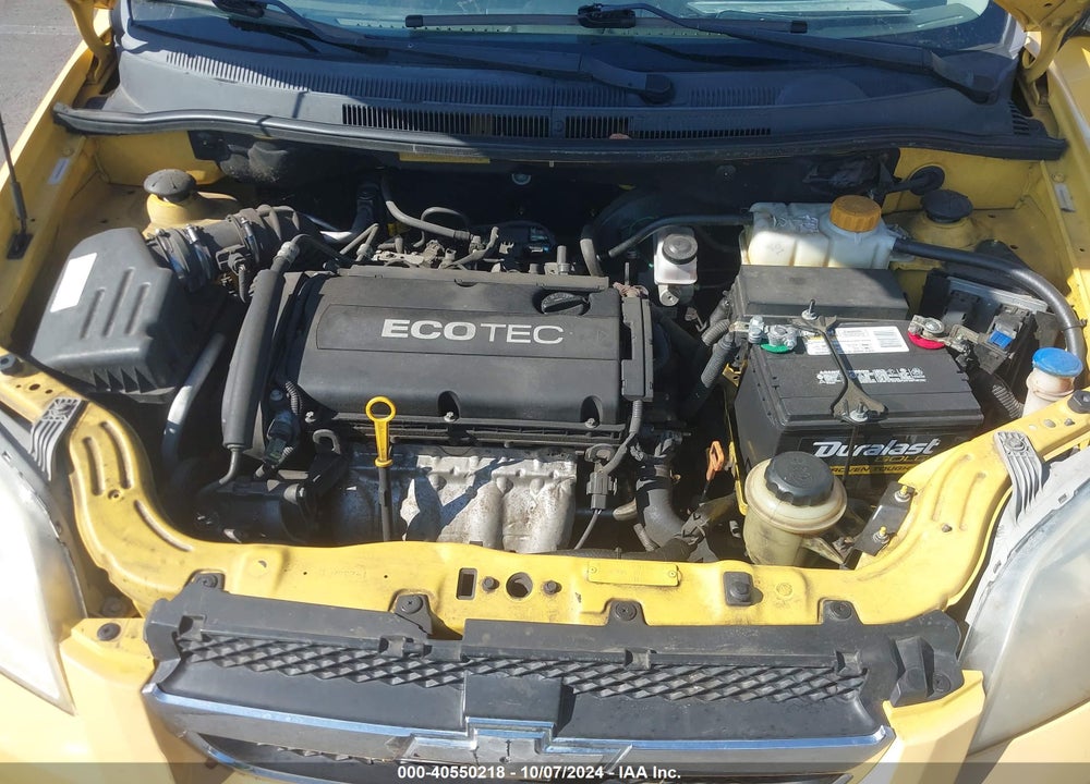 2010 CHEVROLET AVEO LT VIN: KL1TG5DE3AB046348