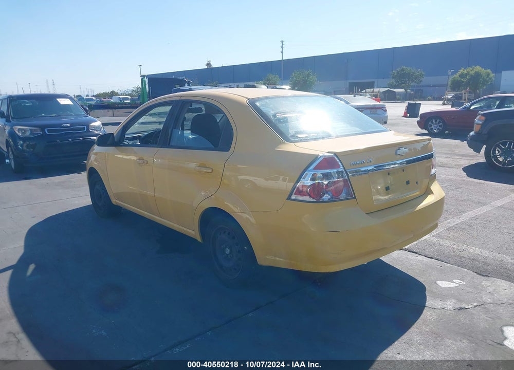 2010 CHEVROLET AVEO LT VIN: KL1TG5DE3AB046348