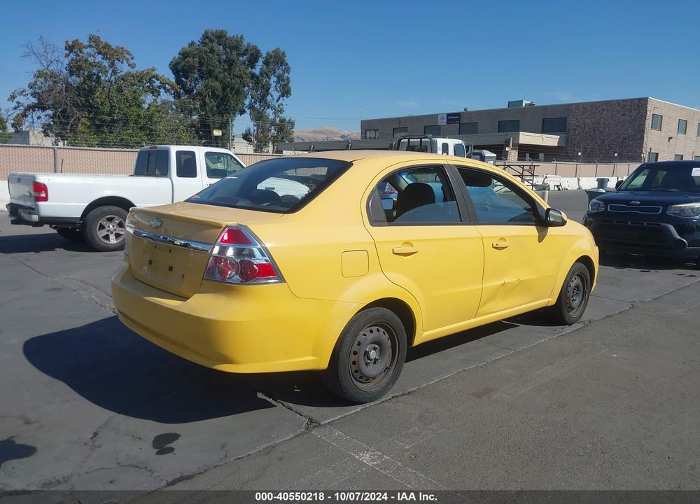 2010 CHEVROLET AVEO LT VIN: KL1TG5DE3AB046348