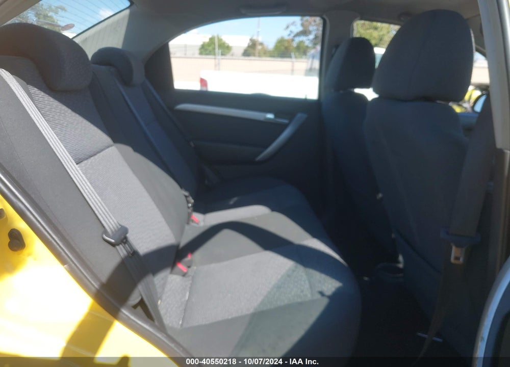 2010 CHEVROLET AVEO LT VIN: KL1TG5DE3AB046348