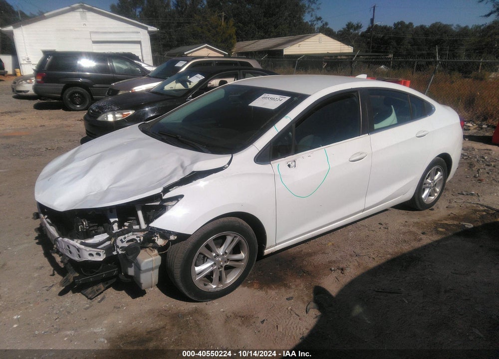 2017 CHEVROLET CRUZE LT AUTO VIN: 1G1BE5SM6H7229916