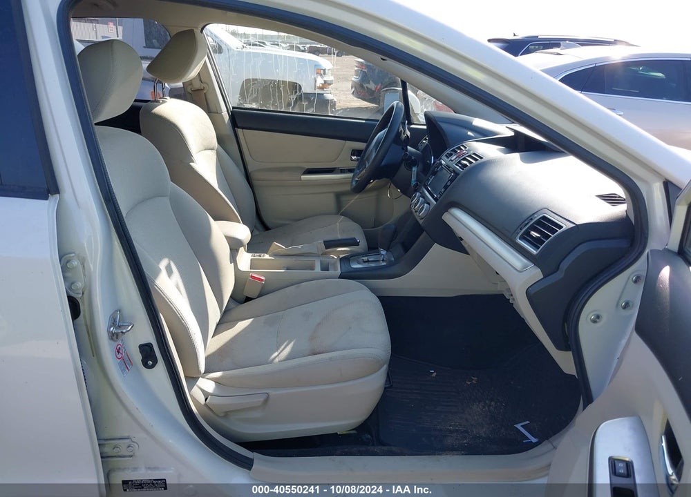 2015 SUBARU XV CROSSTREK 2.0I PREMIUM VIN: JF2GPACC9FH276923