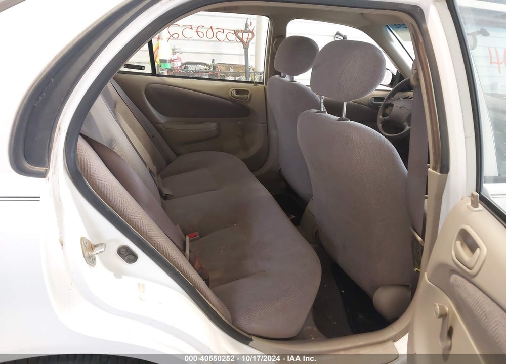 2002 CHEVROLET PRIZM VIN: 1Y1SK52882Z407058