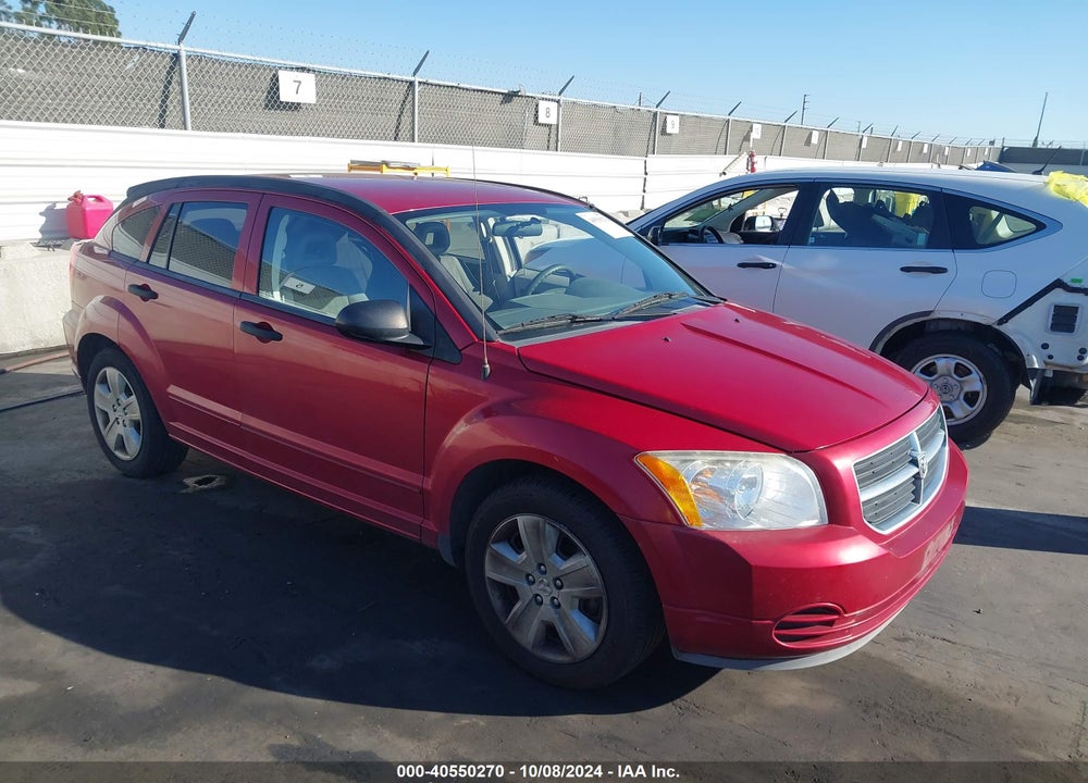 2007 DODGE CALIBER SXT VIN: 1B3HB48B57D535193