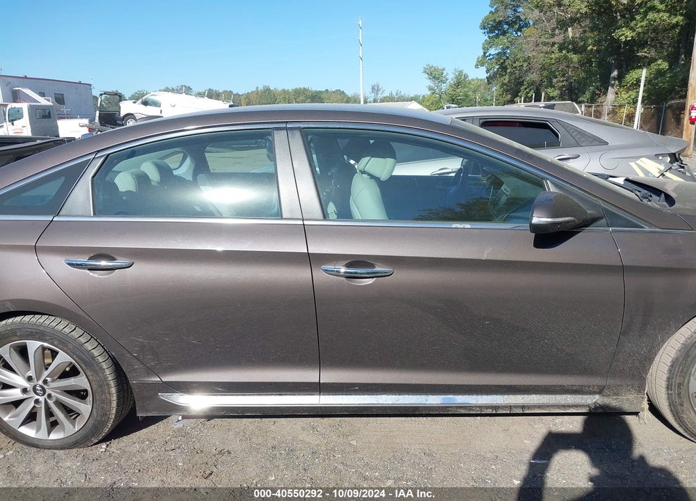 2016 HYUNDAI SONATA SPORT VIN: 5NPE34AF0GH267014