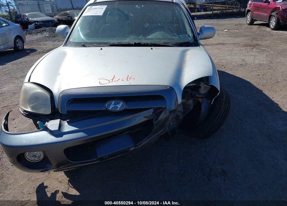 2006 HYUNDAI SANTA FE GLS VIN: KM8SC13D46U109241
