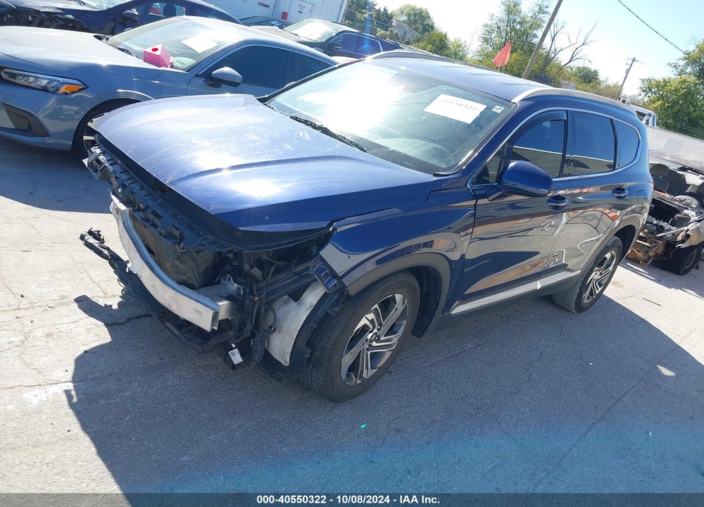 2022 HYUNDAI SANTA FE SEL VIN: 5NMS24AJ9NH430800