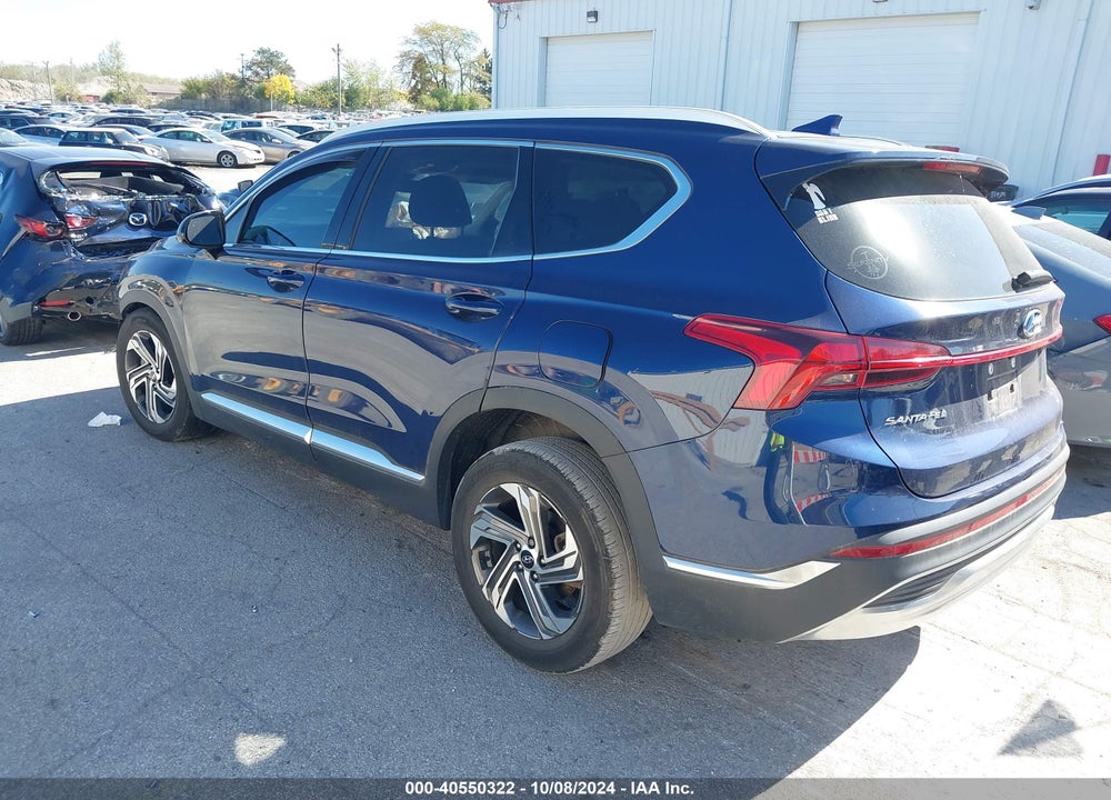 2022 HYUNDAI SANTA FE SEL VIN: 5NMS24AJ9NH430800