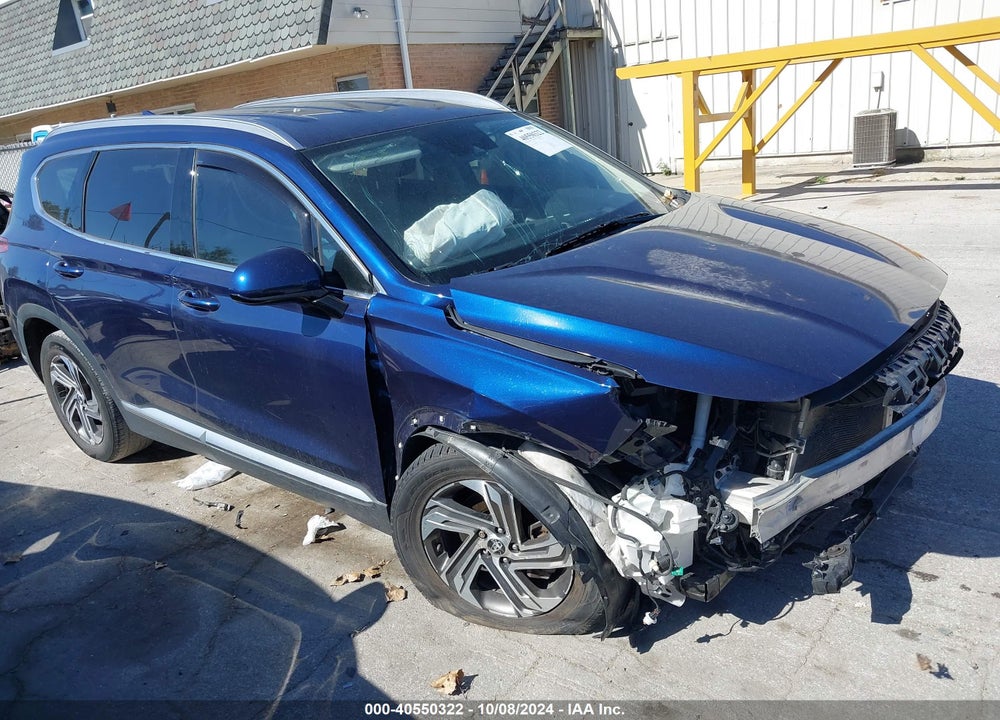2022 HYUNDAI SANTA FE SEL VIN: 5NMS24AJ9NH430800