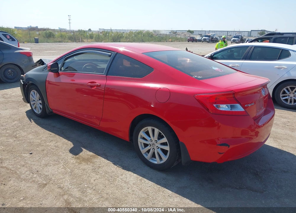 2012 HONDA CIVIC EX-L VIN: 2HGFG3B15CH557078