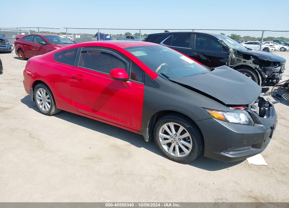 2012 HONDA CIVIC EX-L VIN: 2HGFG3B15CH557078