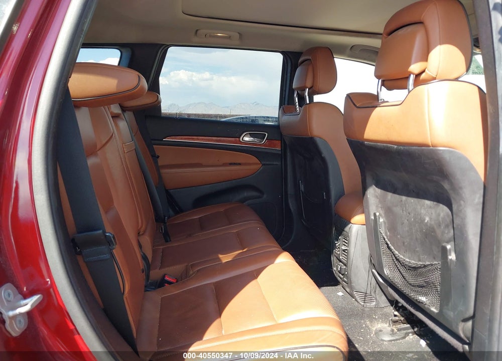 2012 JEEP GRAND CHEROKEE OVERLAND VIN: 1C4RJFCT4CC161032