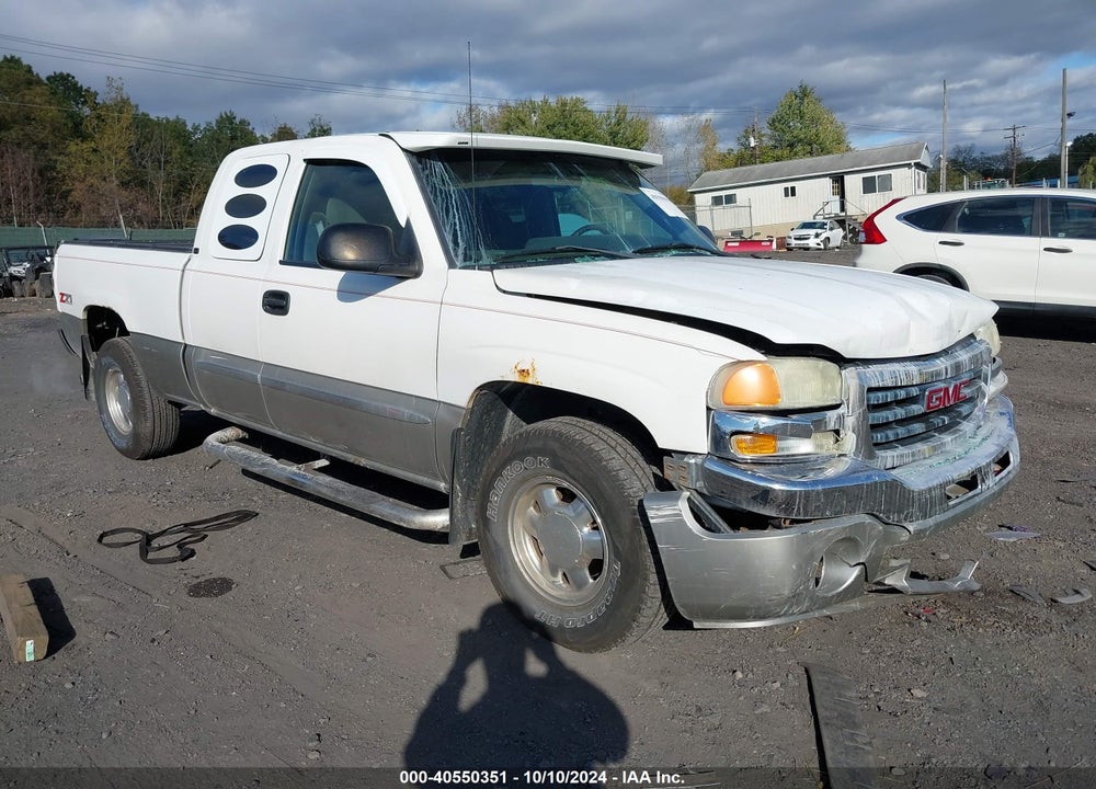 2003 GMC SIERRA 1500 SLE VIN: 2GTEK19T331266561