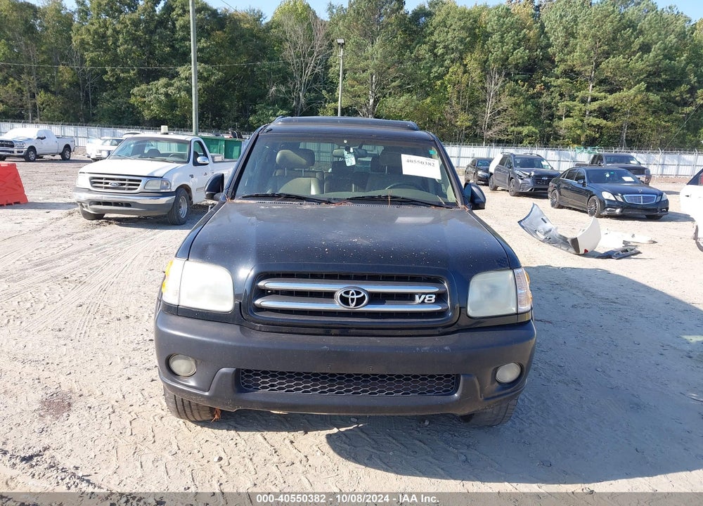 2003 TOYOTA SEQUOIA LIMITED V8 VIN: 5TDZT38A83S172940