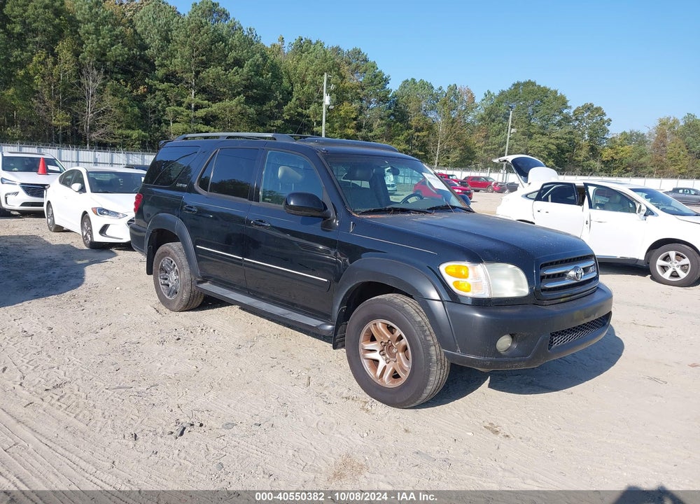 2003 TOYOTA SEQUOIA LIMITED V8 VIN: 5TDZT38A83S172940