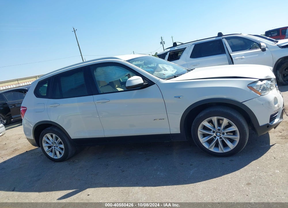 2015 BMW X3 SDRIVE28I VIN: 5UXWZ7C57F0M83445