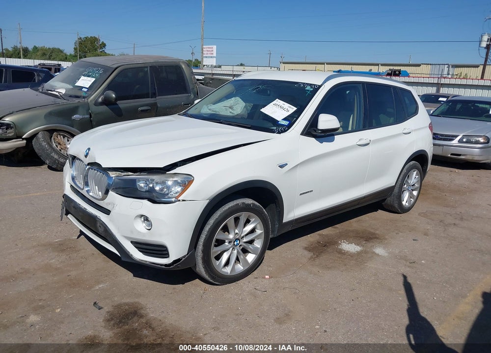 2015 BMW X3 SDRIVE28I VIN: 5UXWZ7C57F0M83445
