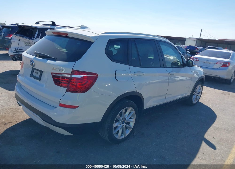 2015 BMW X3 SDRIVE28I VIN: 5UXWZ7C57F0M83445